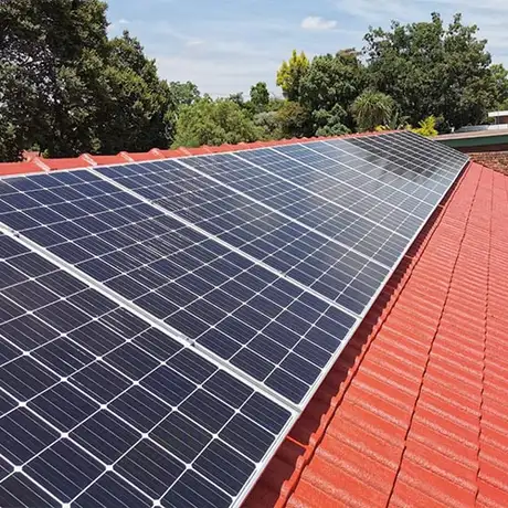 Rooftop Solar PV Array Installation in Pretoria East